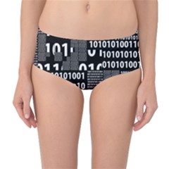 Beautiful Binary Mid-Waist Bikini Bottoms