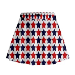 Patriot Stars Mini Flare Skirt by StuffOrSomething