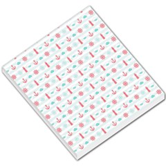 Seamless Nautical Pattern Small Memo Pads