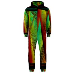 Stained Glass Window Hooded Jumpsuit (men)  by SugaPlumsEmporium