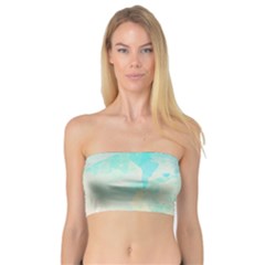 Watercolor Fresh Flowery Background Bandeau Top