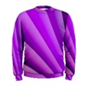 Gentle Folds Of Purple Men s Sweatshirt View1