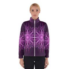 Pink Kaleidoscope Flower Mandala Art Winterwear