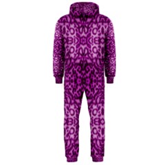 Lion In Purple Hooded Jumpsuit (men)  by pepitasart