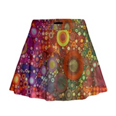 Circle Fantasies Mini Flare Skirt