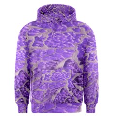 Festive Chic Purple Stone Glitter  Men s Pullover Hoodie