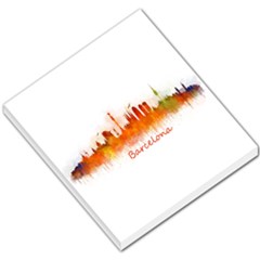 Barcelona City Art Small Memo Pads by hqphoto