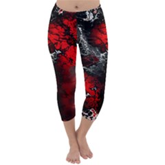 Amazing Fractal 25 Capri Winter Leggings  by Fractalworld