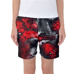 Amazing Fractal 25 Women s Basketball Shorts by Fractalworld