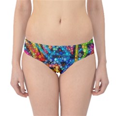 Color Play In Bubbles Hipster Bikini Bottoms by KirstenStar