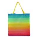 Sweet Colored Stripes Background Grocery Tote Bag View2