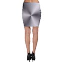 Shiny Metallic Silver Bodycon Skirts View2