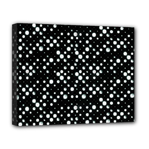 Galaxy Dots Deluxe Canvas 20  X 16   by dflcprints