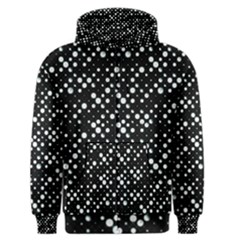 Galaxy Dots Print Men s Zipper Hoodie