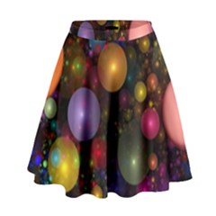 Billions Of Bubbles High Waist Skirt