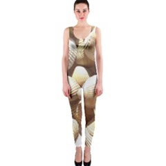 Tropical Exotic Sea Shells Onepiece Catsuit