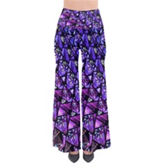  Blue Purple Shattered Glass Pants