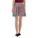 Petals, Carnival, Bold Flower Design A-Line Pocket Skirt View2