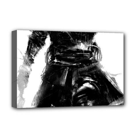 Assassins Creed Black Flag Tshirt Deluxe Canvas 18  X 12   by iankingart