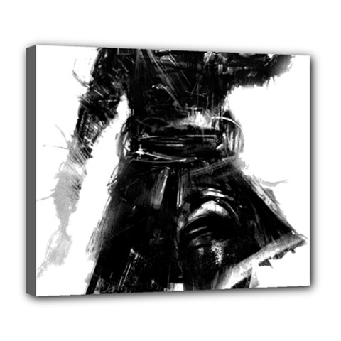 Assassins Creed Black Flag Tshirt Deluxe Canvas 24  X 20   by iankingart
