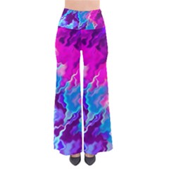 Stormy Pink Purple Teal Artwork Pants