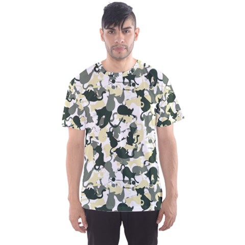 Camouflage Men s Sport Mesh Tee by Wanni