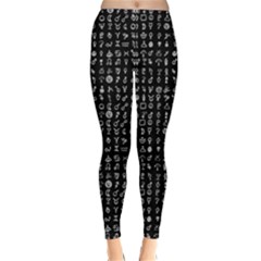 Black Alchemy Winter Leggings  by astralizey