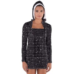 Astralizey Black Alchemy Women s Long Sleeve Hooded T-shirt by astralizey