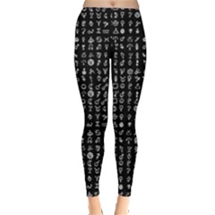 Black Alchemy Leggings  by astralizey