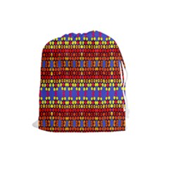 Egypt Star Drawstring Pouches (large)  by MRTACPANS