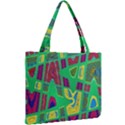 Bright Green Mod Pop Art Mini Tote Bag View2