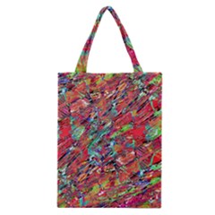 Expressive Abstract Grunge Classic Tote Bag