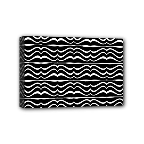 Modern Zebra Pattern Mini Canvas 6  X 4 