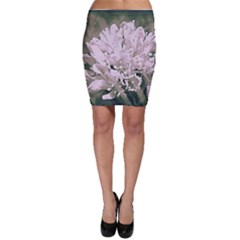 White Flower Bodycon Skirt by uniquedesignsbycassie