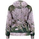 White Flower Women s Pullover Hoodie View2