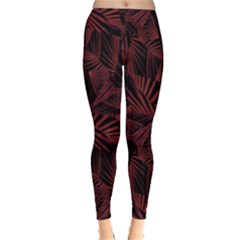 Sharp Tribal Pattern Leggings  by dflcprintsclothing