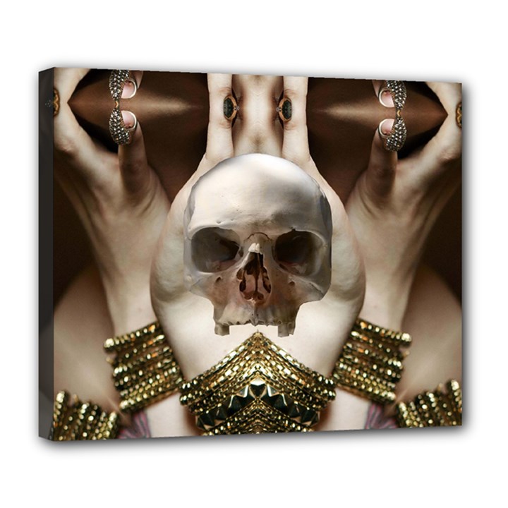 Skull Magic Deluxe Canvas 24  x 20  