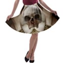 Skull Magic A-line Skater Skirt View1