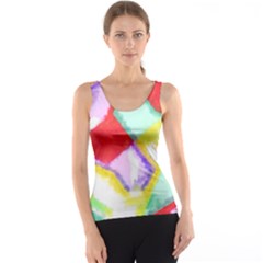 Watercolors Shapes                                         Tank Top by LalyLauraFLM