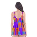 Misc colorful shapes                                           Skater Dress Swimsuit View2