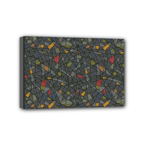 Abstract Reg Mini Canvas 6  X 4  by FunkyPatterns