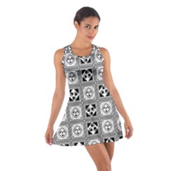 Black And White Racerback Dresses