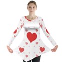 Red hearts 2 Long Sleeve Tunic  View1