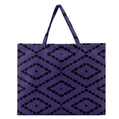 Reboot Computer Glitch Zipper Large Tote Bag by MRTACPANS