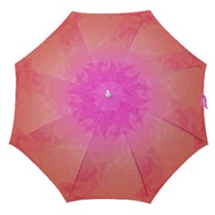Ombre Pink Orange Straight Umbrellas by BrightVibesDesign