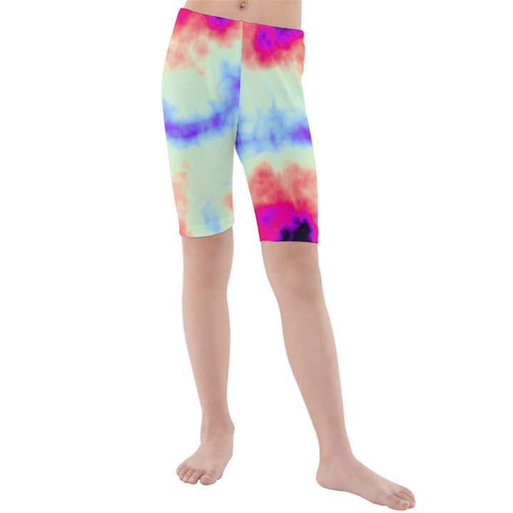 Calm Of The Storm Kid s Mid Length Swim Shorts