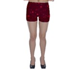 Glitter Hearts Skinny Shorts