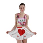 Centered Heart Mini Skirt