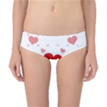 Centered Heart Classic Bikini Bottoms