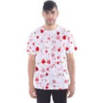 Bubble Hearts Men s Sport Mesh Tee